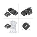 SmallRig 5053 Camera Clip with Quick Release Mount Plate Kit