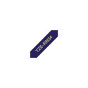 Brother TZE-RN34 label-making tape Gold on navy