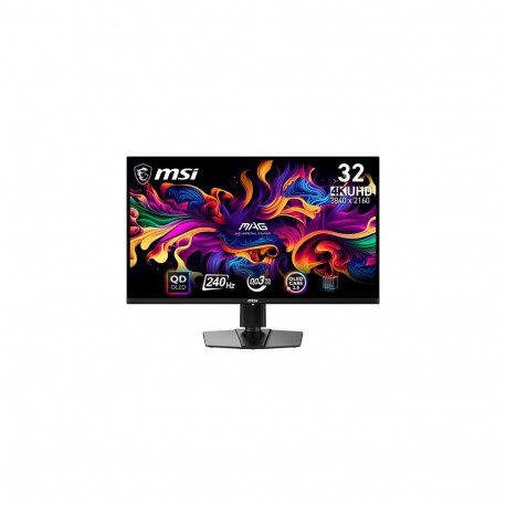 MSI MAG 321UPX QD-OLED computer monitor 80 cm (31.5") 3840 x 2160 pixels 4K Ultra HD Black