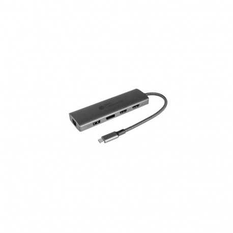 Alcasa HUB-C001A interface hub USB Type-C 5000 Mbit/s Anthracite