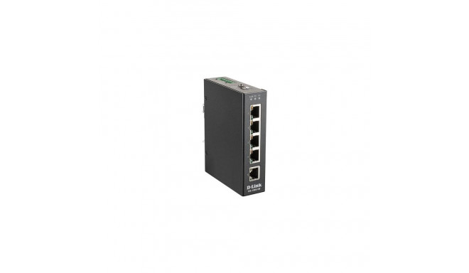 D-Link 5-Port Unmanaged Industrial Switch with 5 x 10/100 BaseT(X) ports