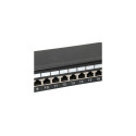 Equip 24-Port Cat.6 Shielded Patch Panel, Light Grey