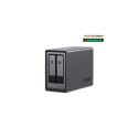 Ugreen NASync DXP2800 NAS System 2-Bay Compact Intel® N N100 8 GB DDR5 0 TB UGOS Pro Black