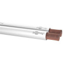 Goobay Speaker Cable white CCA, 100m