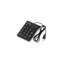 Gembird KPD-U-03 numeric keypad Laptop/PC USB Black