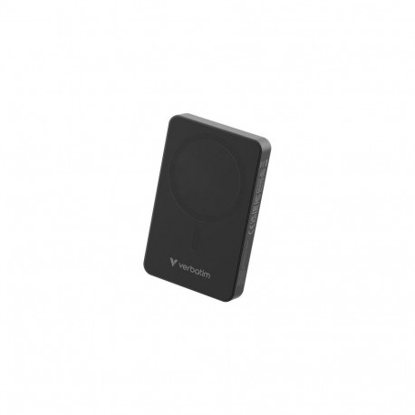 Verbatim Charge 'n' Go Essentials Magnetic Wireless Power Bank 10000 mAh Black