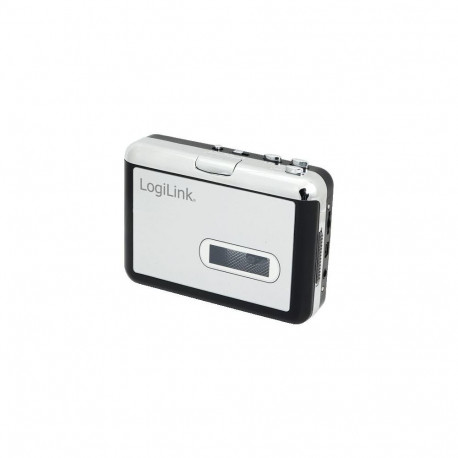 LogiLink UA0156 cassette player 1 deck(s) Black, Silver