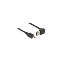 DeLOCK 1m, USB 2.0-A - USB 2.0 mini USB cable USB A Mini-USB B Black