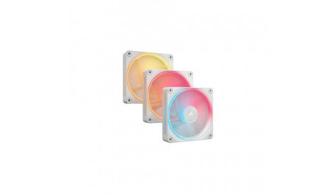 Corsair iCUE LINK LX120-R RGB Computer case Fan 12 cm White 3 pc(s)