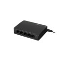 Lanberg DSP2-1005-12V network switch Unmanaged Gigabit Ethernet (10/100/1000) Black