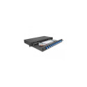 DeLOCK 19″ Optical Fiber Splice Box 12 x LC Duplex OS2 1U complete assembled