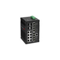 Edimax IGS-5416P network switch Managed Gigabit Ethernet (10/100/1000) Power over Ethernet (PoE) Bla