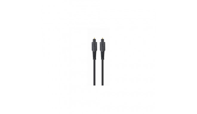 Gembird Toslink, 3m audio cable Black