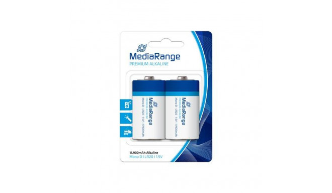 MediaRange MRBAT109 household battery Single-use battery D Alkaline