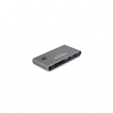 DeLOCK DisplayPort KVM Switch 8K 30 Hz with USB 5 Gbps
