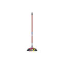 Vileda 143783 broom Indoor Soft / Hard bristle Polyethylene terephthalate (PET) Black, Grey, Red