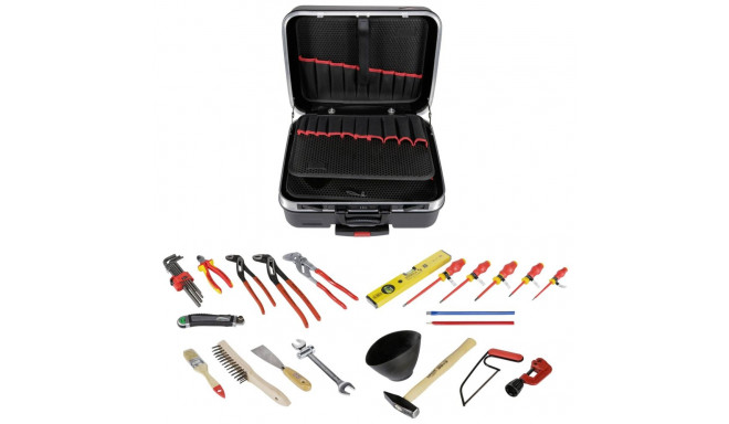 Knipex 00 21 06 HK S mechanics tool set 31 tools