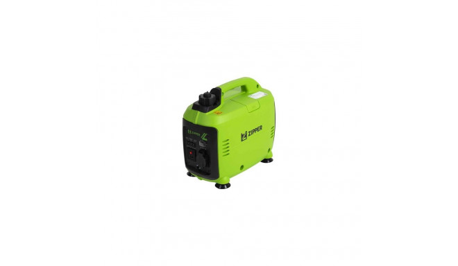 Zipper ZI-STE1000INV engine-generator 800 W 1.55 L Petrol Black, Green