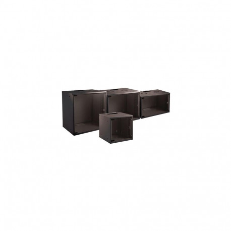 EFB Elektronik WGB-1912TS.60 rack cabinet 12U Wall mounted rack Black