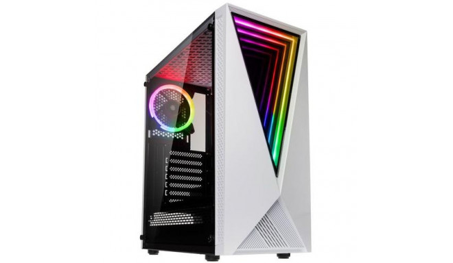 Kolink VOID WHITE computer case Midi Tower Black, White