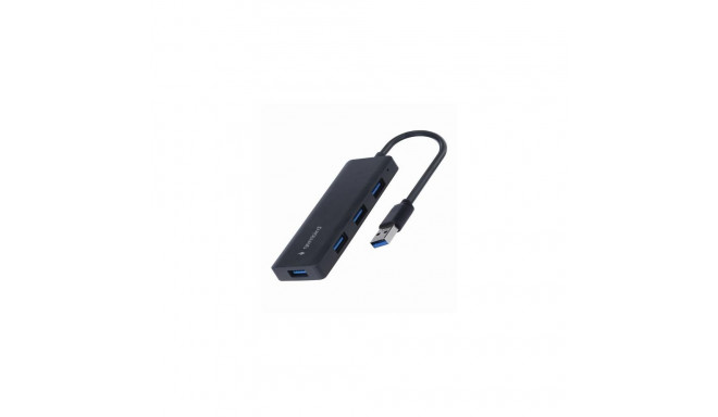 Gembird UHB-U3P4-03 laptop dock/port replicator Wired USB 3.2 Gen 1 (3.1 Gen 1) Type-A Black
