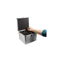 LogiLink UA0193 storage drive case ABS synthetics Silver