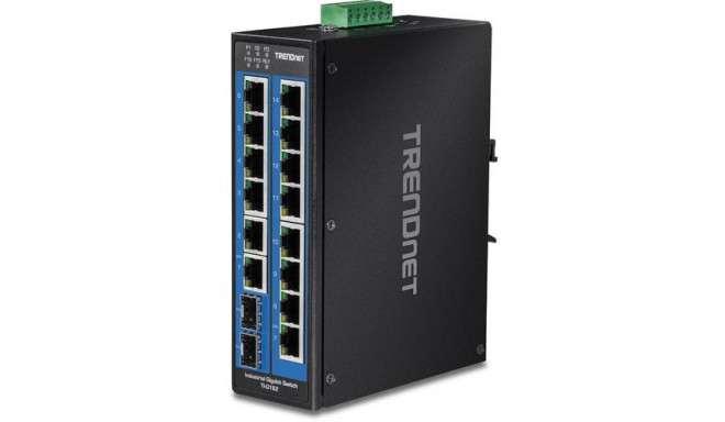 Trendnet TI-G162 network switch Gigabit Ethernet (10/100/1000) Black
