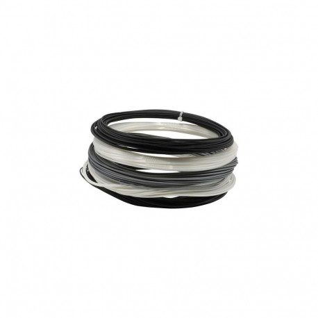Renkforce RF-4738598 3D printing material Polylactic acid (PLA) Black, Grey, White 250 g