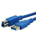MediaRange MRCS150 USB cable 5 m USB 3.2 Gen 1 (3.1 Gen 1) USB A USB B Blue