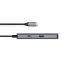 HUB IB-DK4022a-CPD 6in1, HDMI,USB,PD