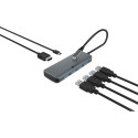 HUB IB-DK4022a-CPD 6in1, HDMI,USB,PD