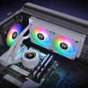 Thermaltake TH240 V2 ARGB Processor Liquid cooling kit 24 cm White 1 pc(s)
