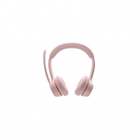 Logitech 981-001412 headphones/headset Wireless Head-band Office/Call center Bluetooth Rose