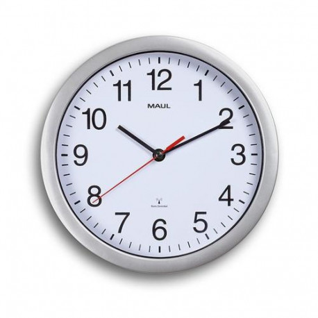MAUL 9052695 wall/table clock Quartz clock Circle Silver, White