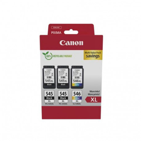Canon 8286B013 ink cartridge 3 pc(s) Original High (XL) Yield Black, Cyan, Magenta, Yellow