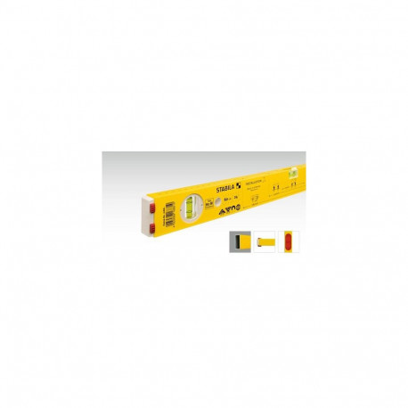Stabila Type 80 M Installation spirit level 1 m Red, Yellow