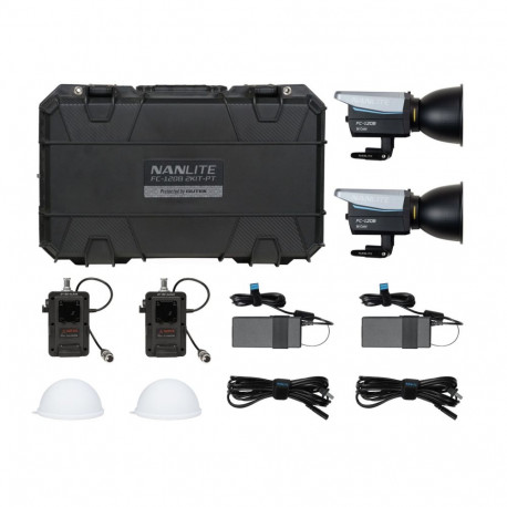 Nanlite 2-valgusti komplekt FC-120B PT, bivärviline