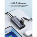 UGREEN USB-C–7-portiline USB-A 3.0 jaotur DC 12V EU