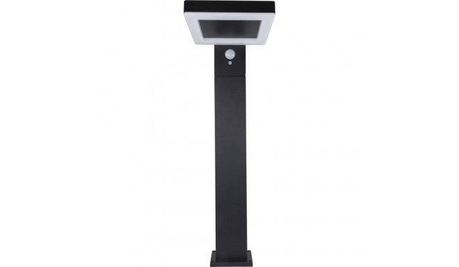 REV LED päikesepatareiga põrandalamp ruudukujuline must 2023001400