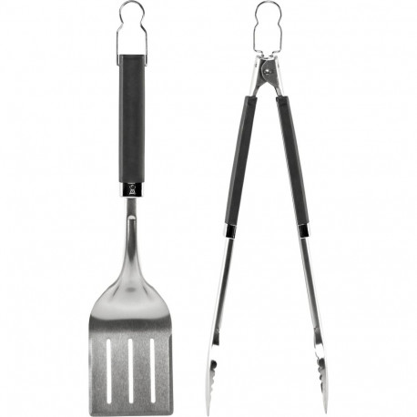 Weber Precision grillitarvikud 2 tk roostevaba teras must