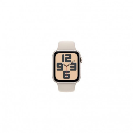 Apple Watch SE 2nd Gen GPS + Cellular 44mm Starlight Alu Case, Starlight Sport Band S/M EU MRHJ3