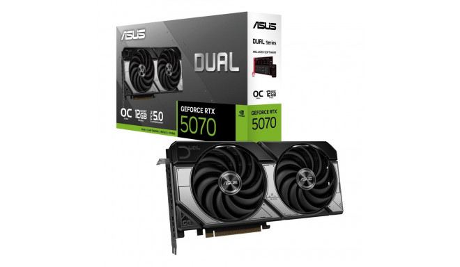 Graphics Card|ASUS|NVIDIA GeForce RTX 5070|12 GB|GDDR7|192 bit|PCIE 5.0 16x|Dual Slot Fansink|1xHDMI