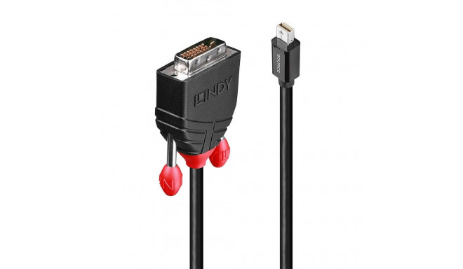 CABLE MINI DP TO DVI 3M/BLACK 41953 LINDY
