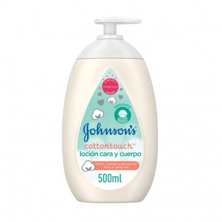 JOHNSONS COTTON TOUCH LOCION CARA Y CUERPO 500ML