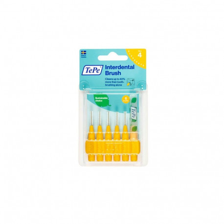 Interdental brushes Tepe Yellow 0,7 mm 6 Units