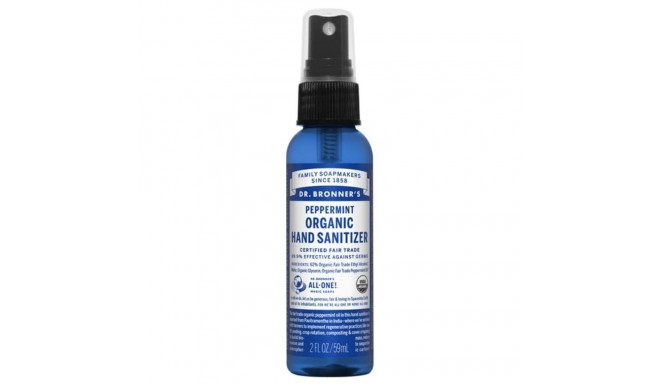 Steriliseeriv kätekreem Dr Bronner's Peppermint 60 ml