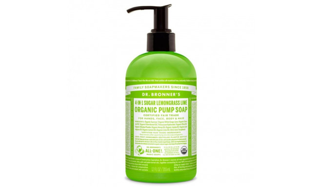 Käteseep Dr Bronner's 4 in 1 Lemongrass Lime 355 ml