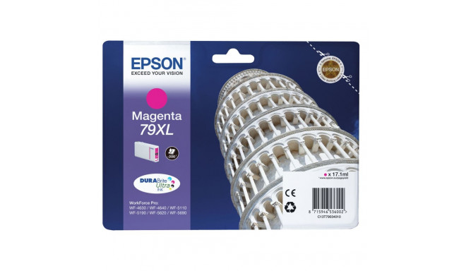 Originaalne Tindikassett Epson 79XL Fuksiinpunane