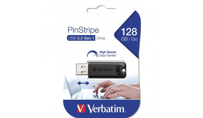 USB-pulk Verbatim 49319 Must 128 GB (1 Ühikut)