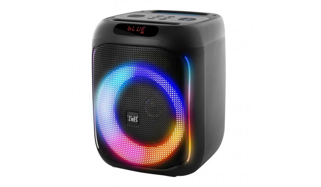 Portable Bluetooth Speakers T'NB CUBE BLASTER Black